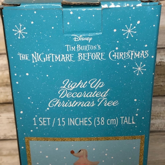 Disney’s The Nightmare Before Christmas 15” Light Up Decorated Christmas Tree - Picture 11 of 15